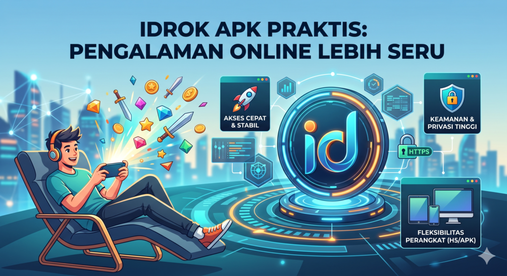 IDROK Apk Praktis untuk Pengalaman Online